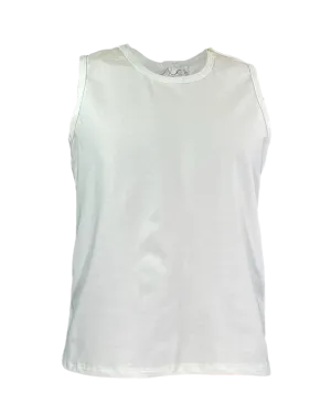 Adaptive Open Back Cotton Undershirt