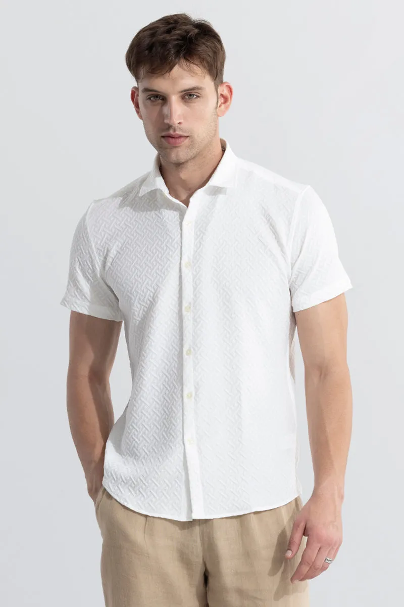 Airy Allure White Shirt