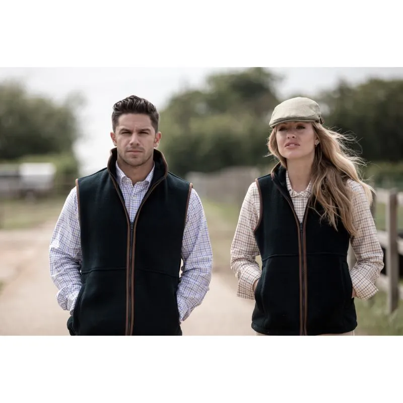 Alan Paine Aylsham Ladies Fleece Waistcoat - Dark Navy