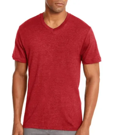 Alfani Mens Cotton V-Neck Heathered Undershirt