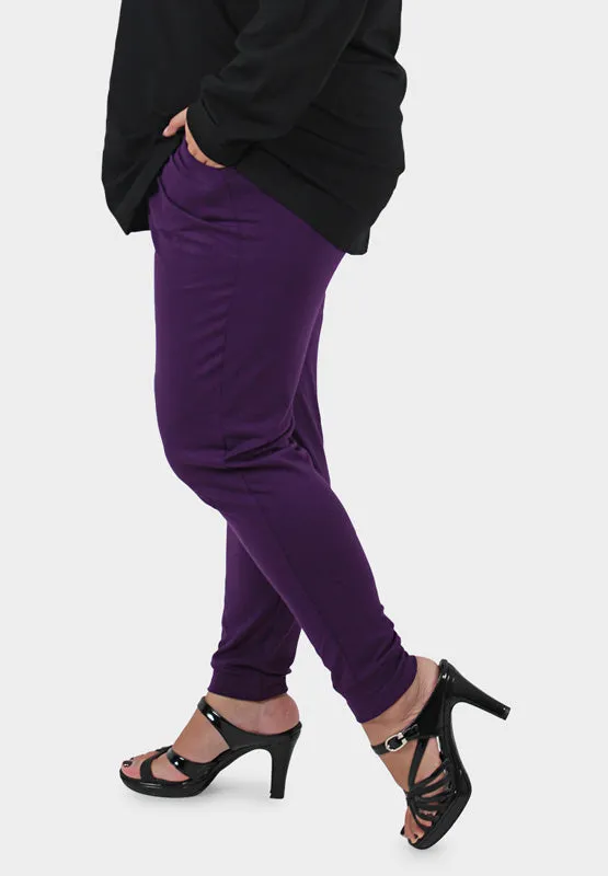 Amber Relax Pants - Purple