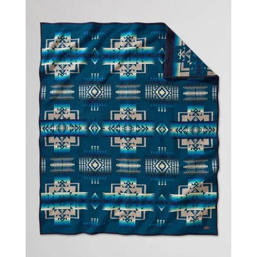 Chief Joseph Pendleton® Jacquard Blanket, Aegean