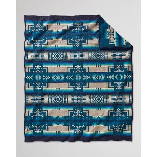 Chief Joseph Pendleton® Jacquard Blanket, Aegean