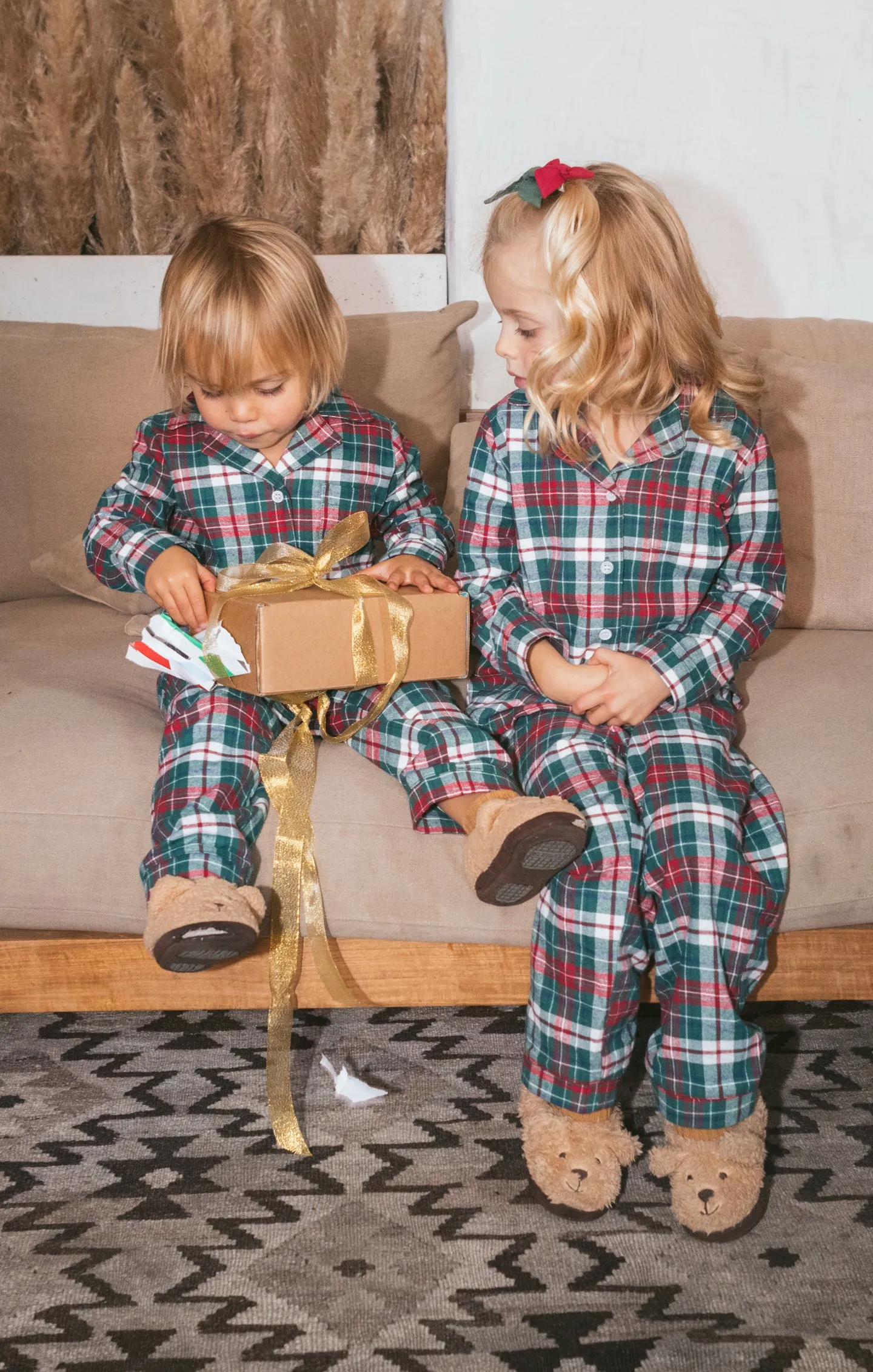 Classic Cozy Set ~ Holiday Plaid