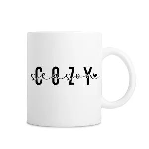 Cozy Season Mug - White