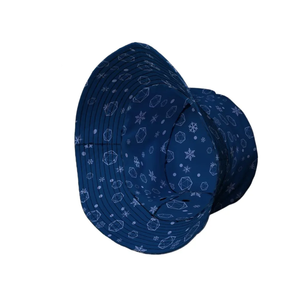 Dnd Dice Snowflakes Bucket Hat