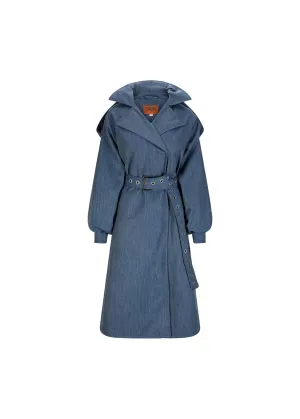 Duskregan Maxi Trench Coat