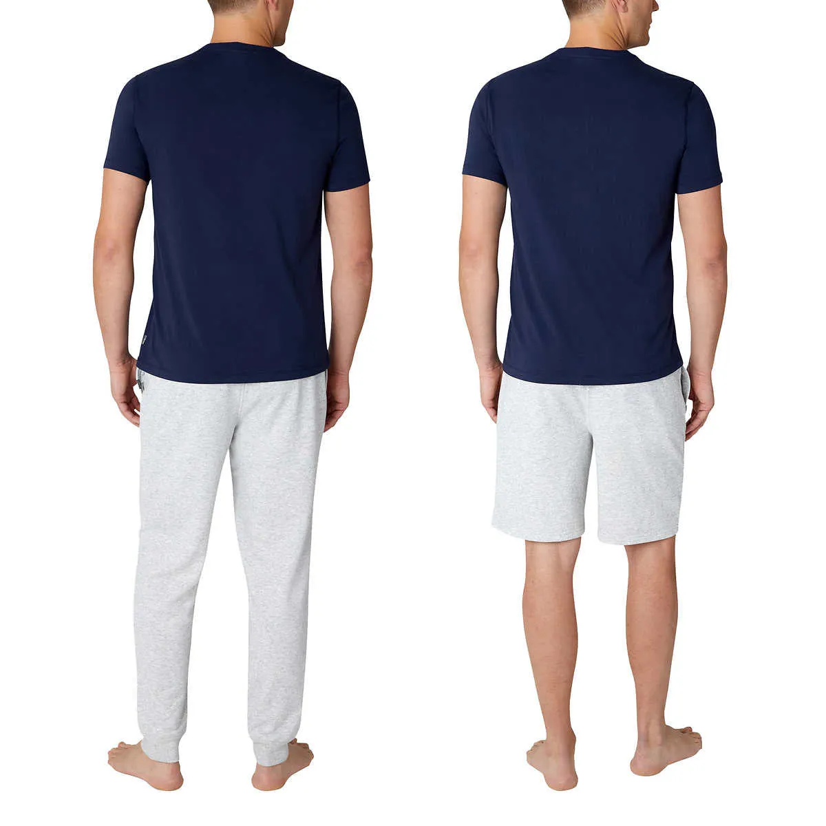 Eddie Bauer Men’s 3-Piece Super Soft Sleep Set Tee Joggers and Shorts Lounge Set