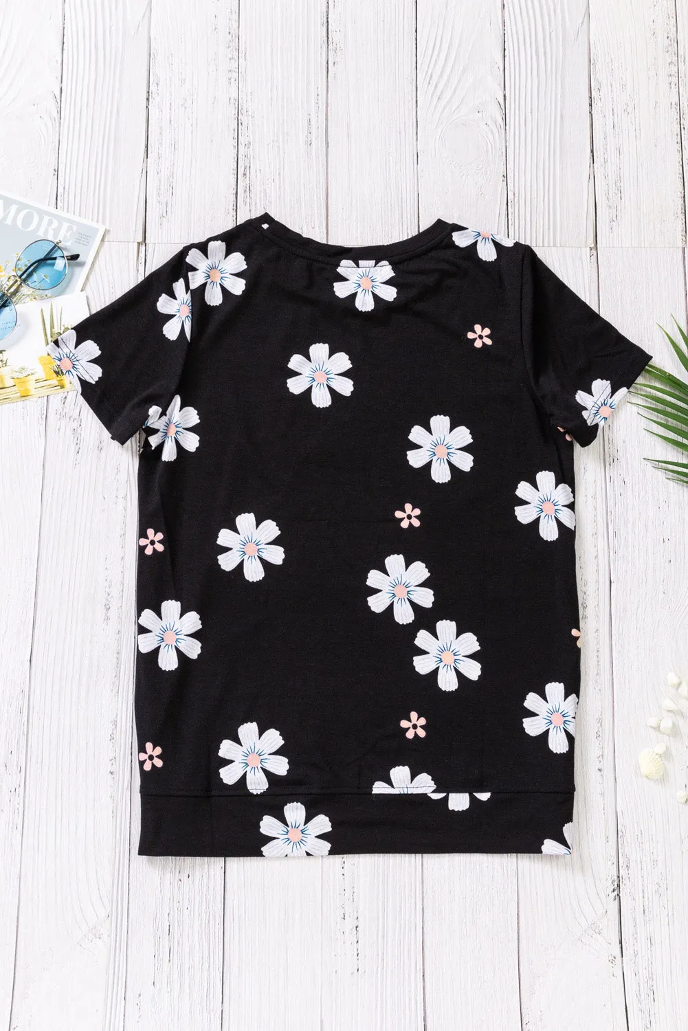 Floral Pattern T-Shirt