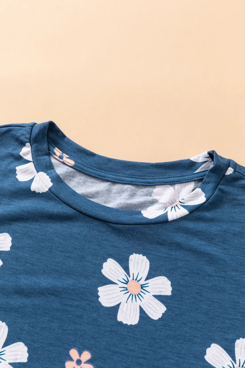 Floral Pattern T-Shirt