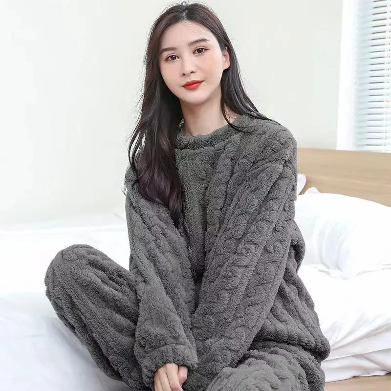 Fluffy Fleece Pajamas