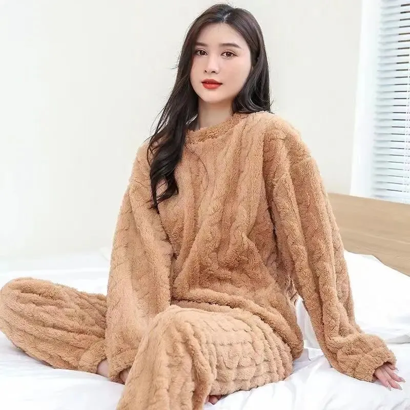 Fluffy Fleece Pajamas