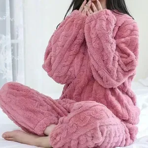 Fluffy Fleece Pajamas