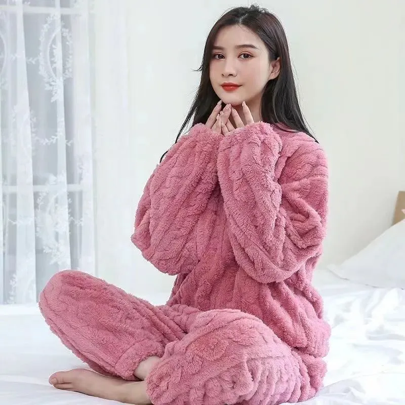 Fluffy Fleece Pajamas