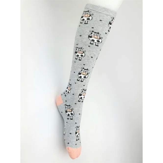 Hazy Blue Welly Socks (Sizes 3-8)