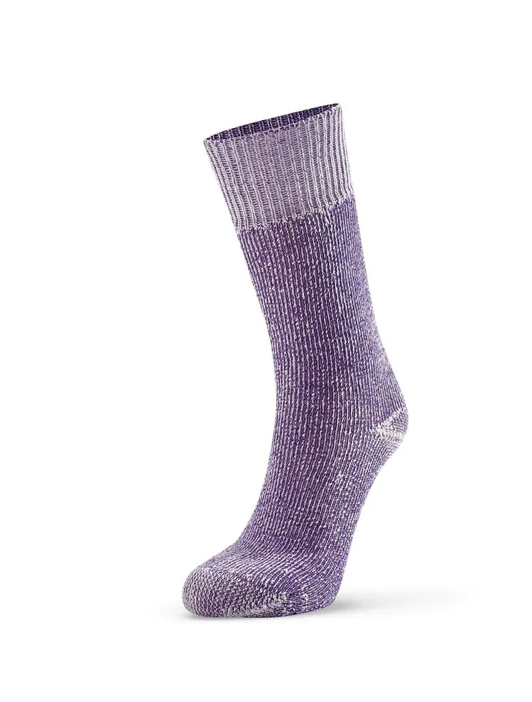 High Country Merino Wool Socks in Purple