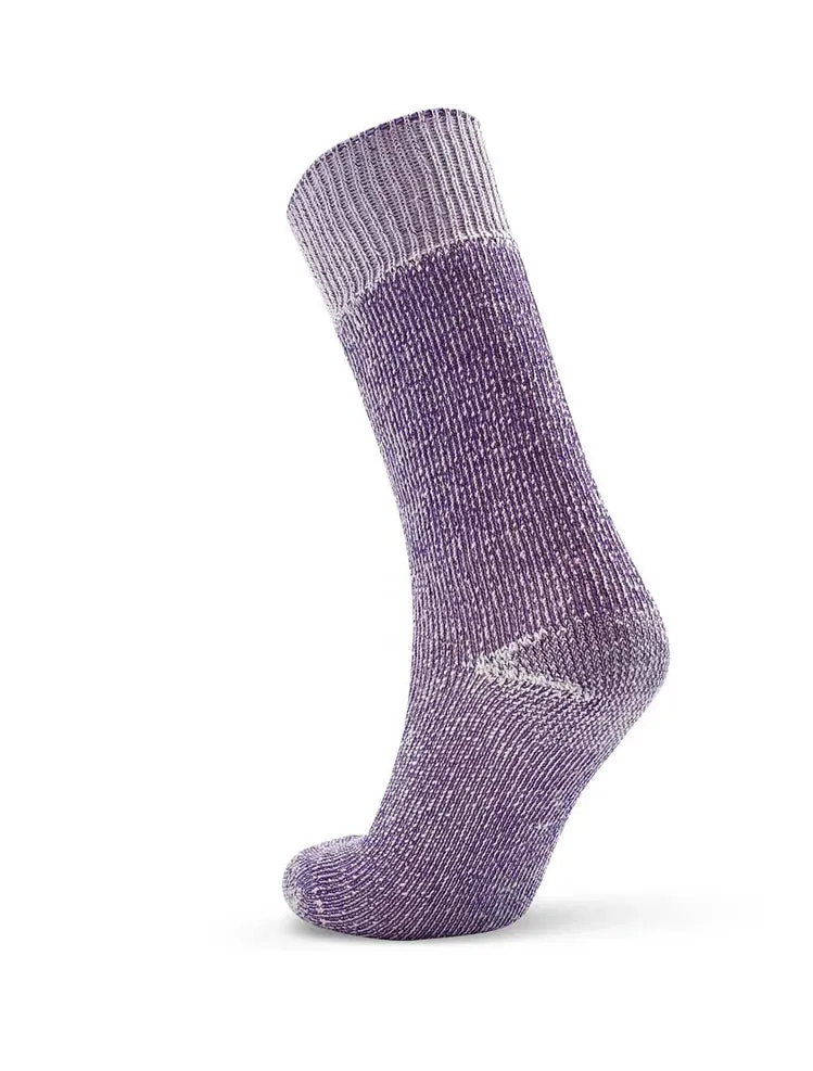 High Country Merino Wool Socks in Purple