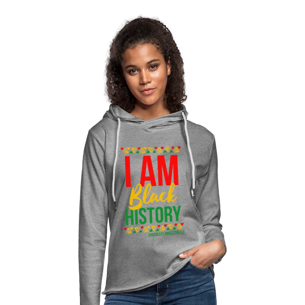 I Am Black History Unisex Lightweight Terry Hoodie