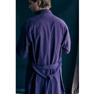 Janus Robe in Plum Italian Cotton Corduroy