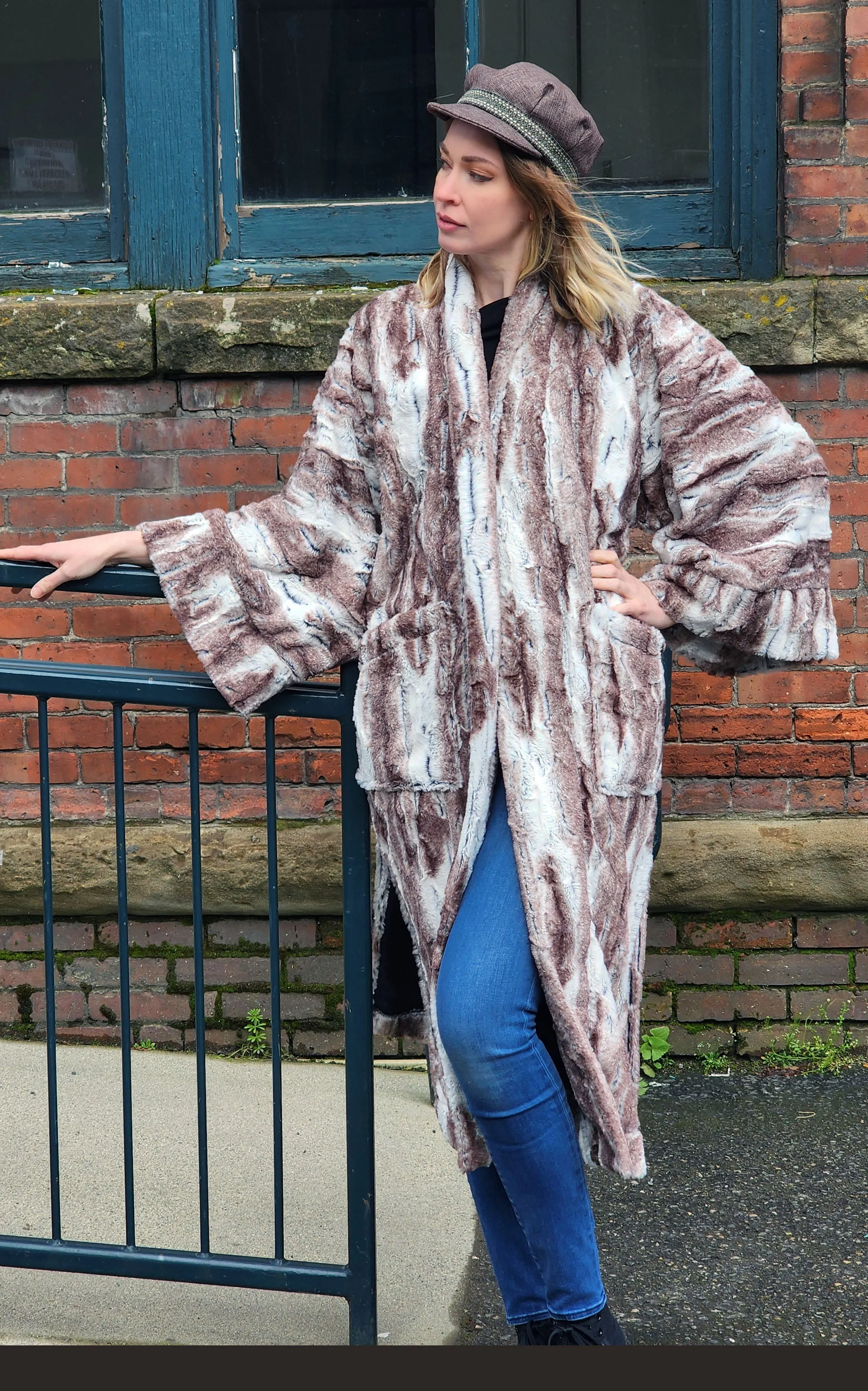 Kimono Duster - Select Faux Furs