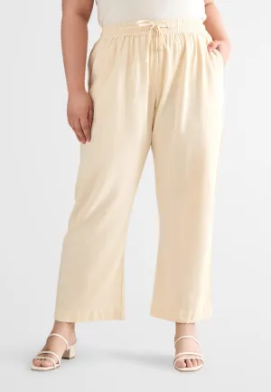 Laine Linen Drawstring Pants