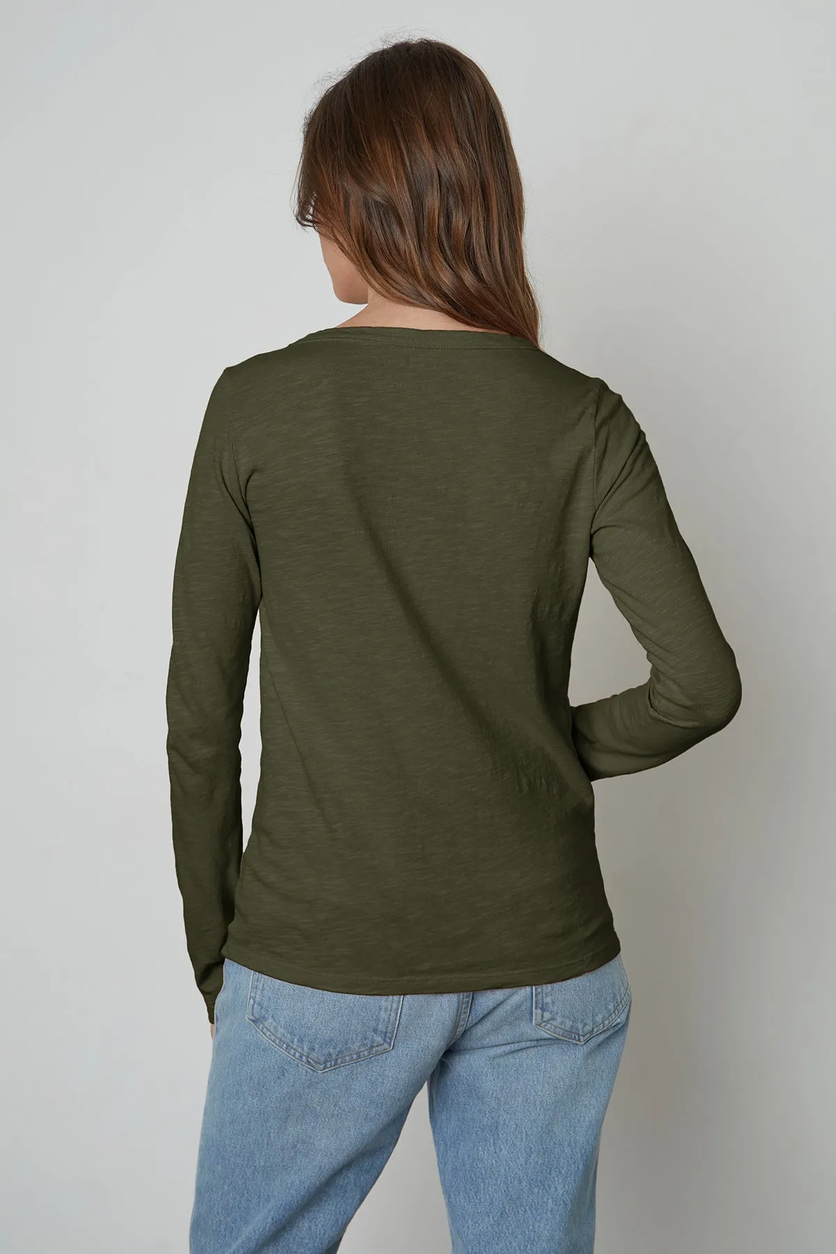 LIZZIE ORIGINAL SLUB LONG SLEEVE TEE