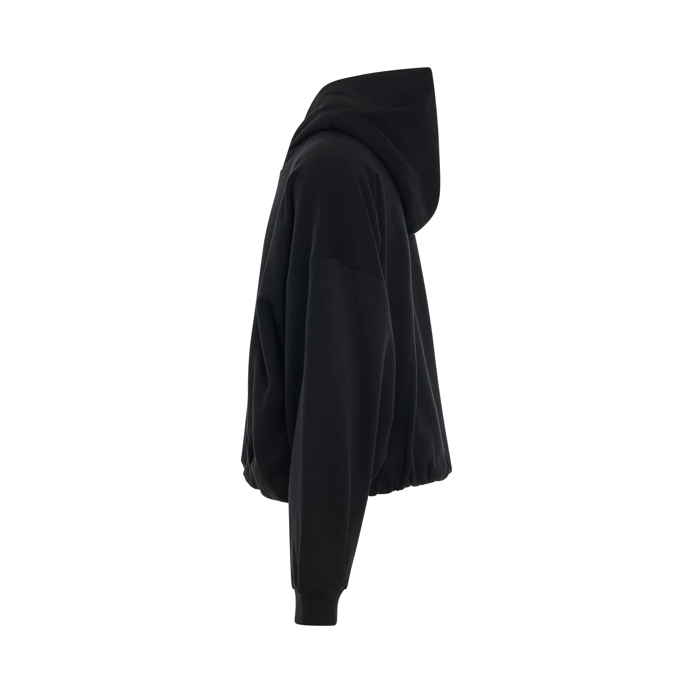 Loose Fit Hoodie in Black