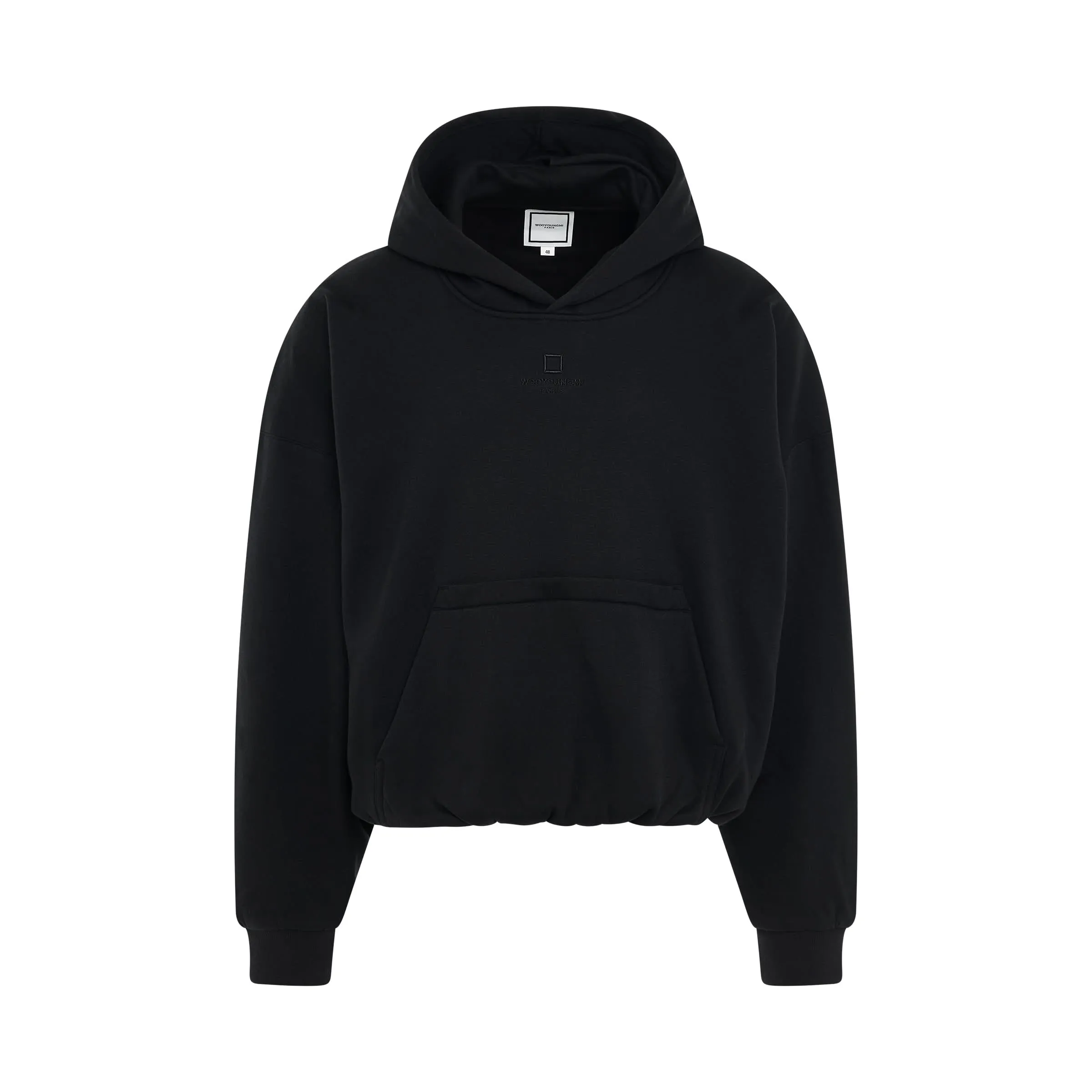 Loose Fit Hoodie in Black