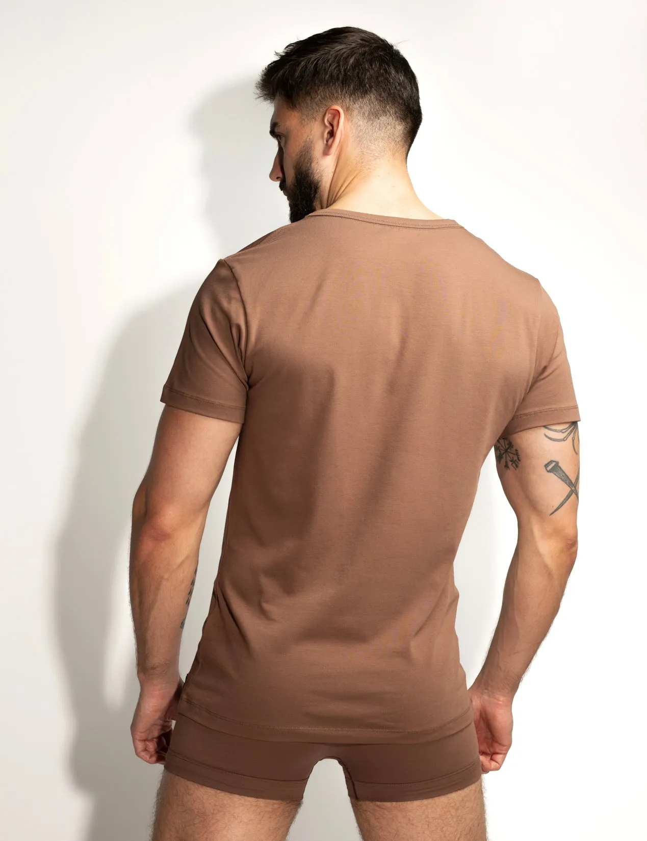 LVW SUPERFINE UNDERSHIRT - Toffee