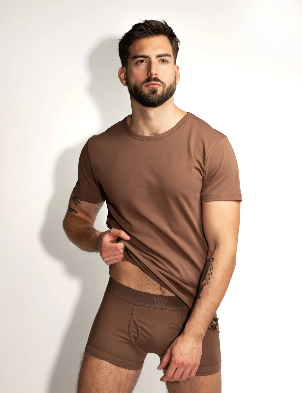 LVW SUPERFINE UNDERSHIRT - Toffee