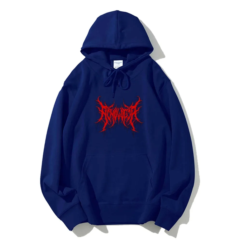 Mens Red Graphic Hoodies