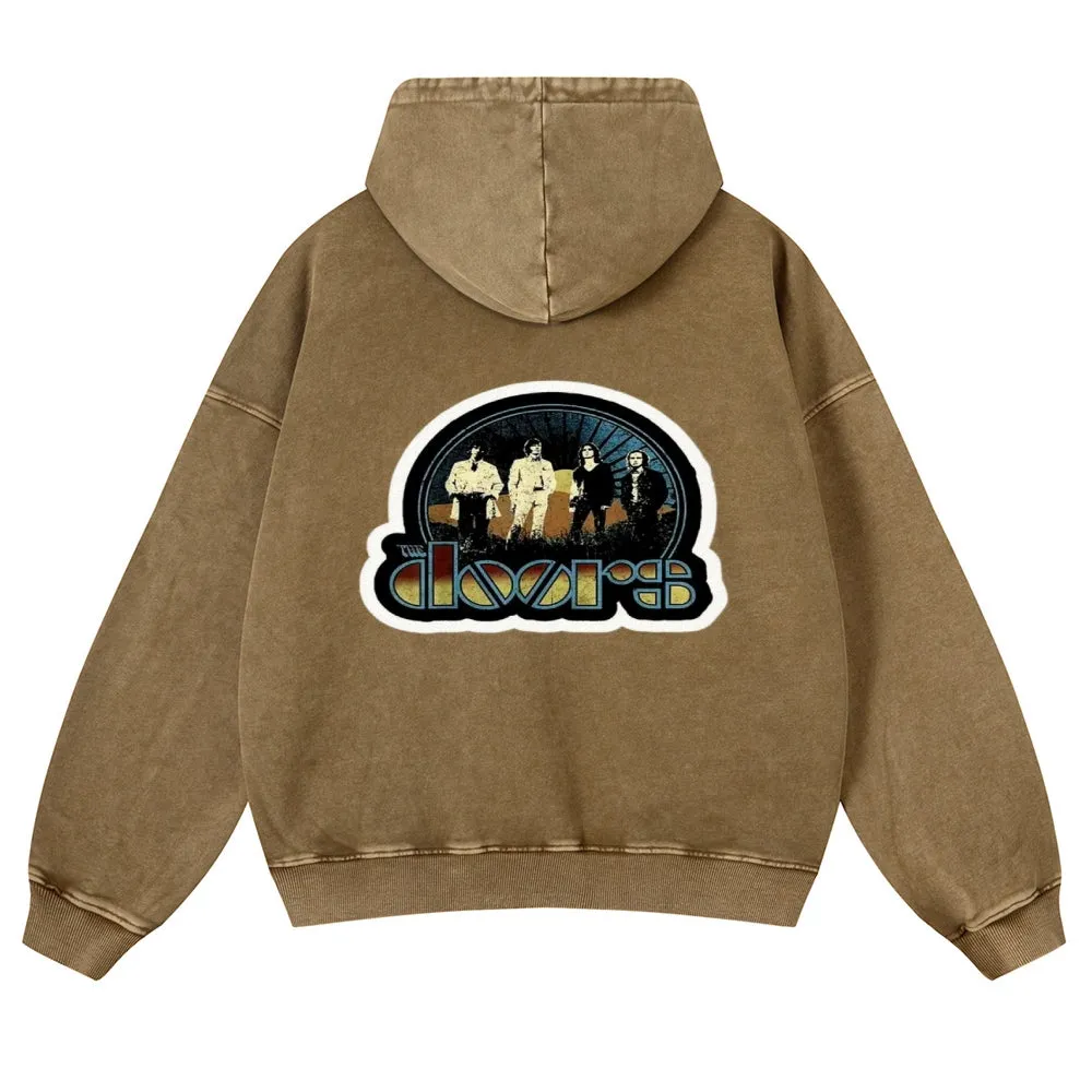 Mens Vintage Doors Hoodies