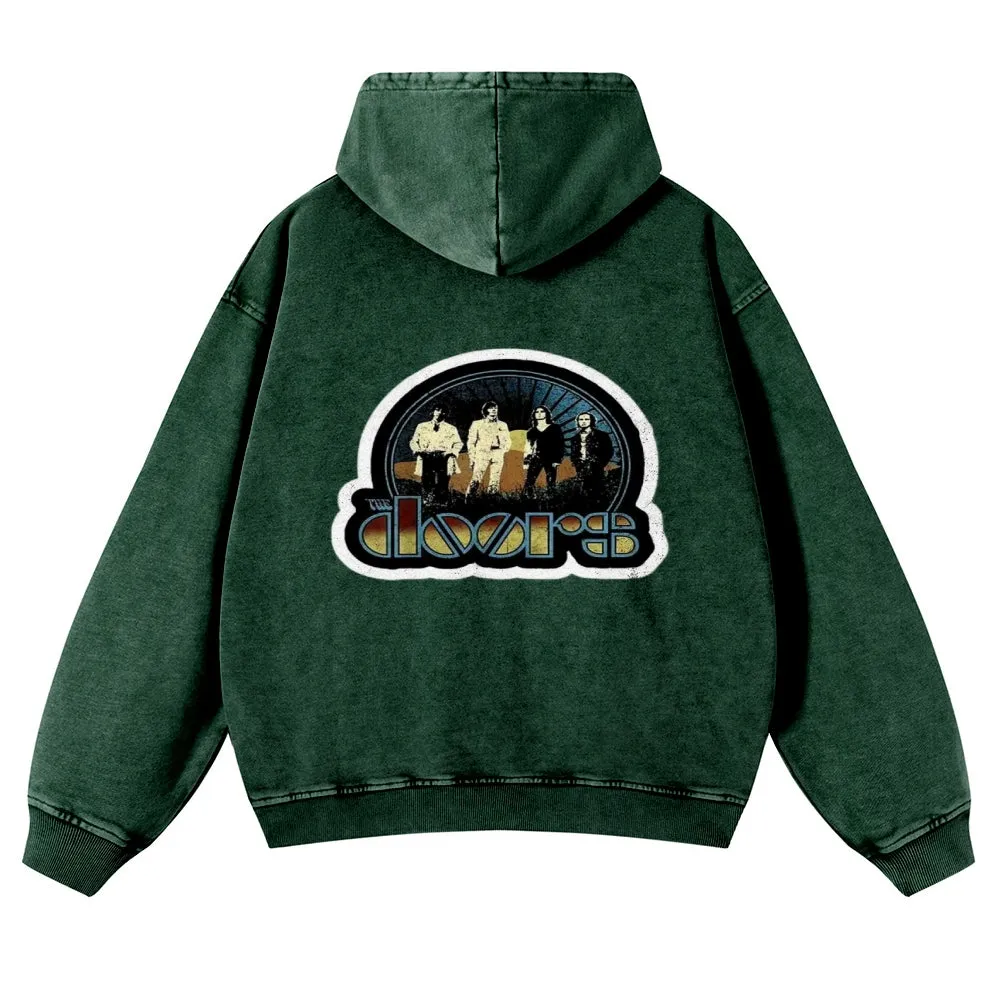 Mens Vintage Doors Hoodies