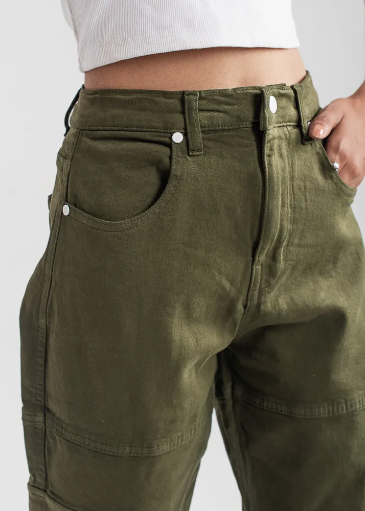 Olive Green Cargo Pants