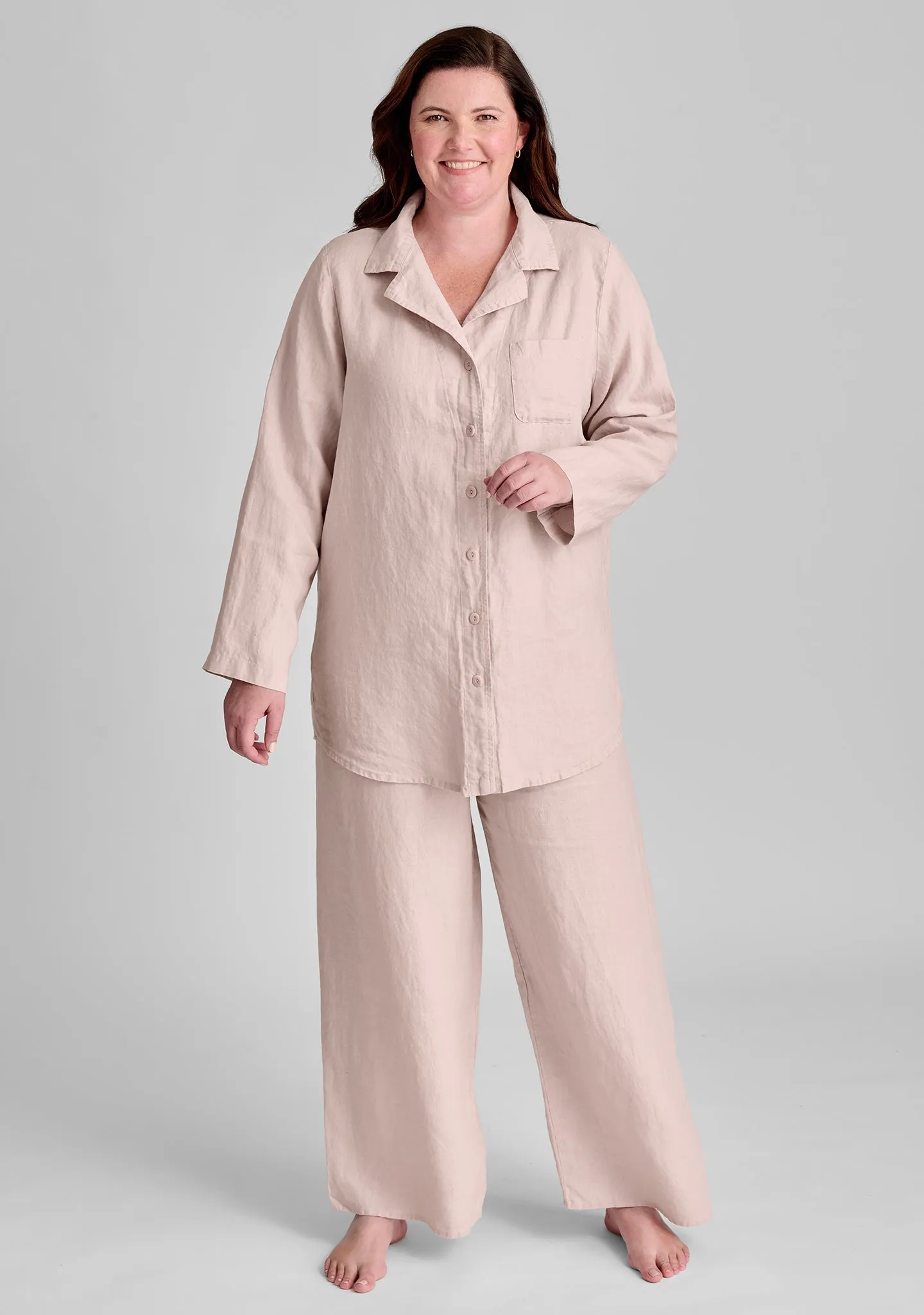 Pajama Set - Linen Pajamas