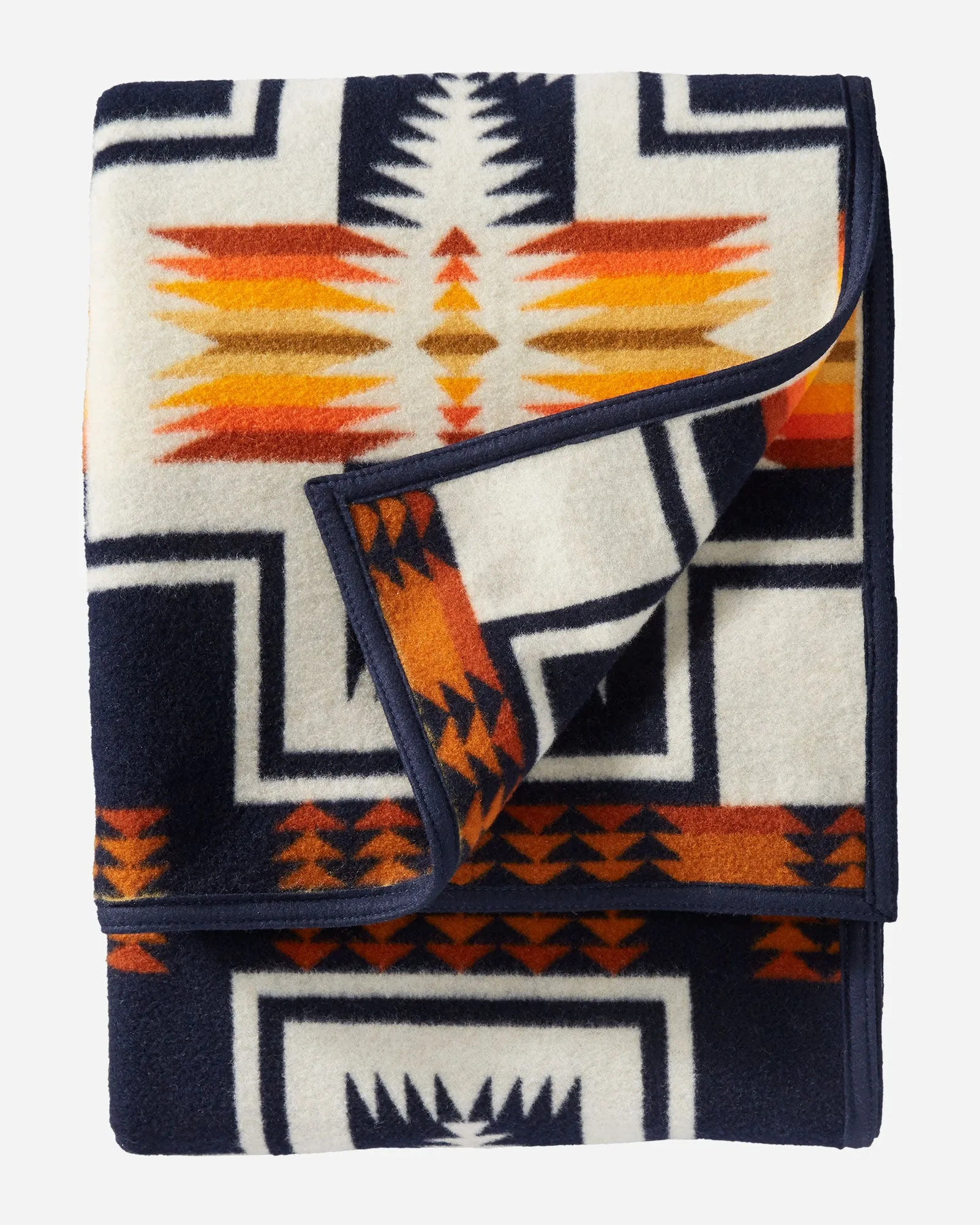 Pendleton® Harding Blanket, Navy