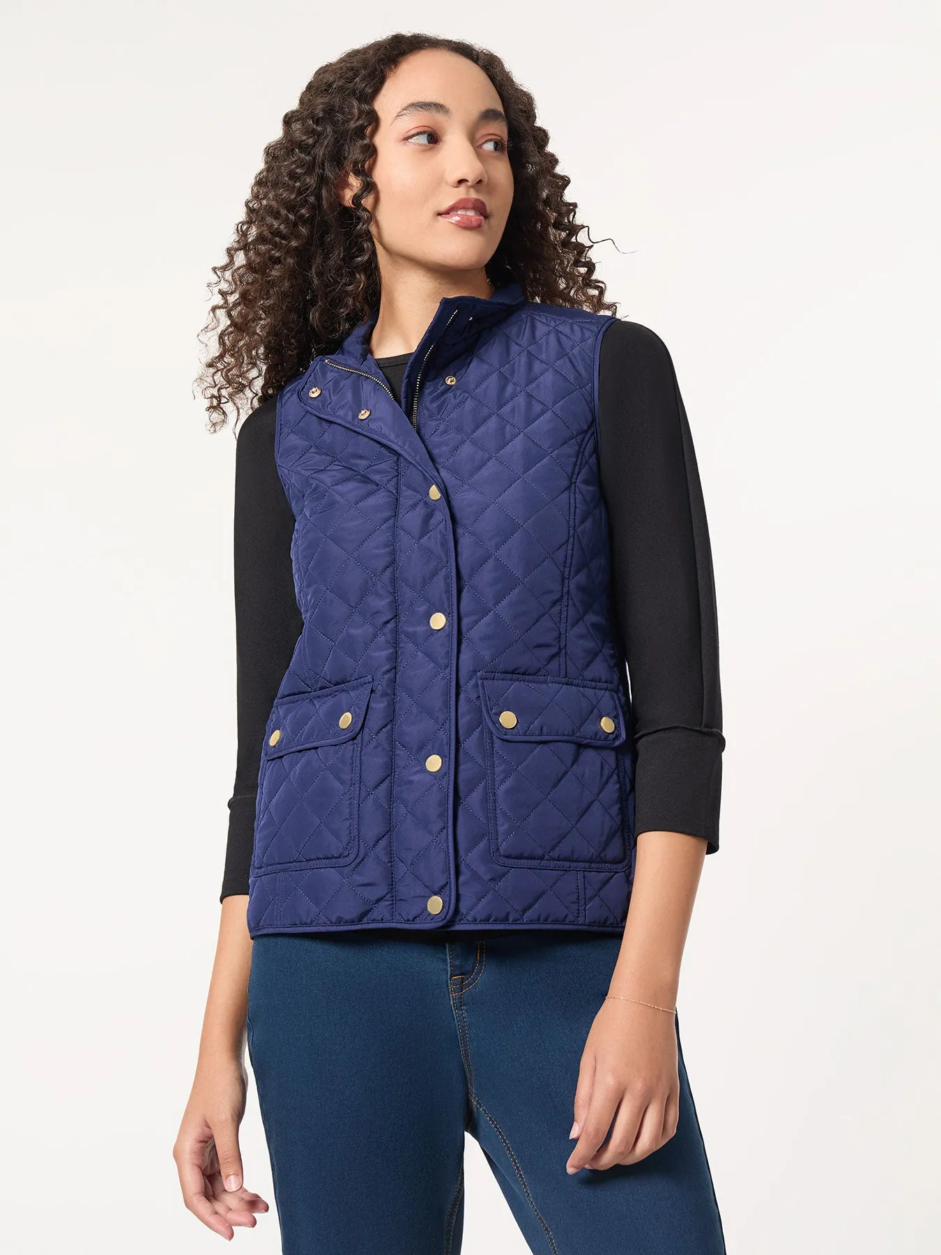 Quilted Puffer Vest