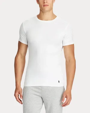 Ralph Lauren Classic Crewneck Undershirt 2-Pack | White