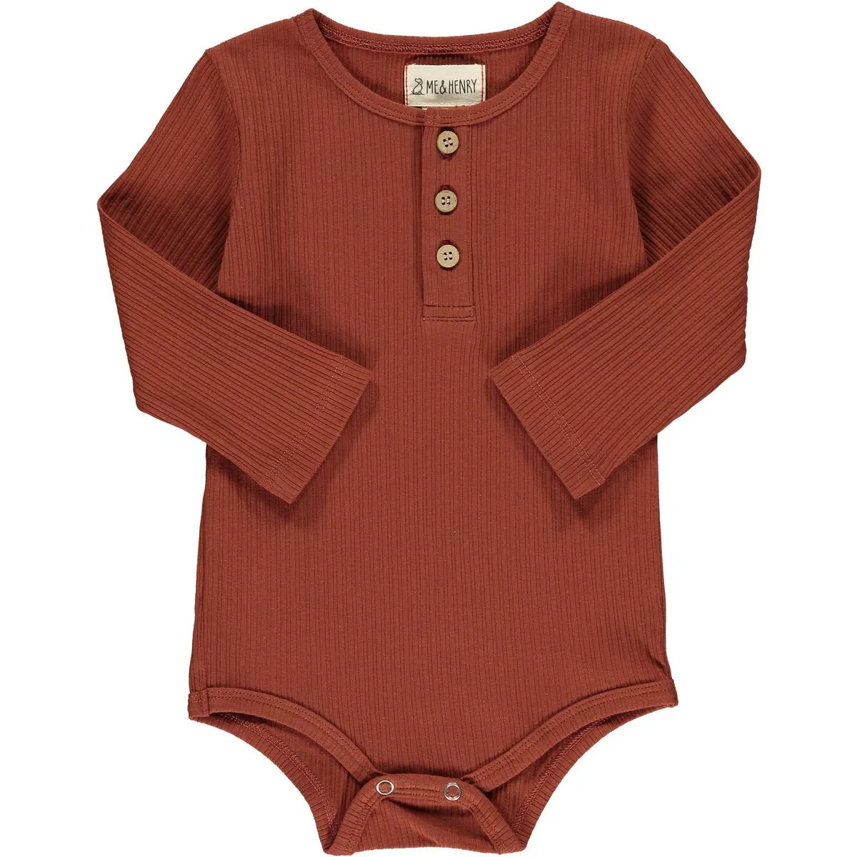 Rust Rib Aynor Bodysuit