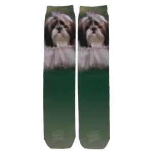 Shih Tzu Socks Sublimation Tube Socks