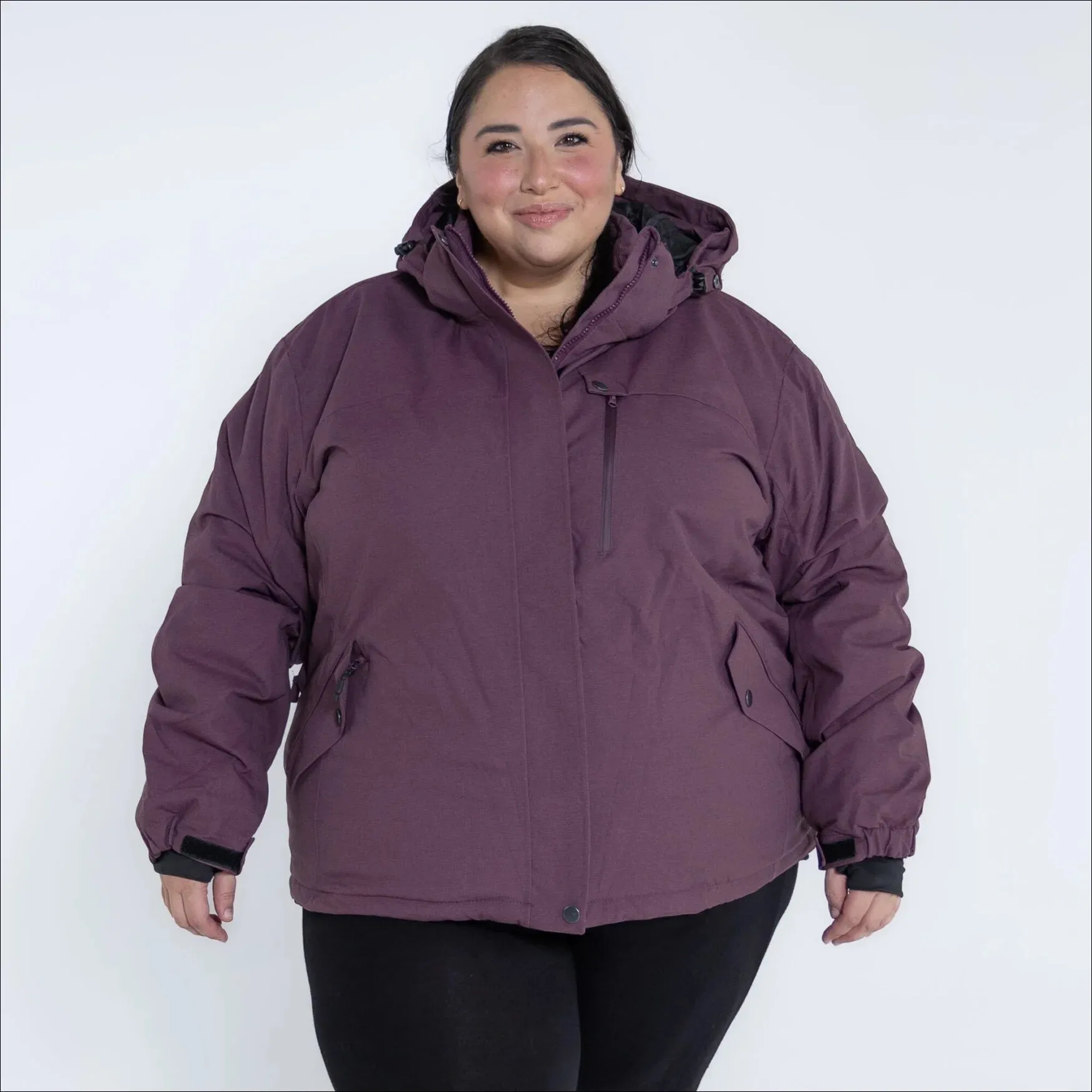 Snow Country Outerwear Women’s Plus Size Fortress Winter Snow Ski Coat Jacket 1X-6X