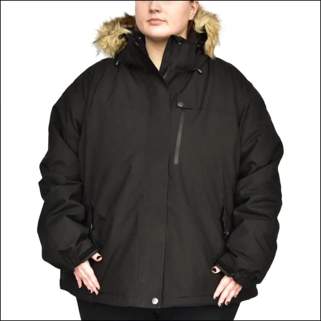 Snow Country Outerwear Women’s Plus Size Fortress Winter Snow Ski Coat Jacket 1X-6X