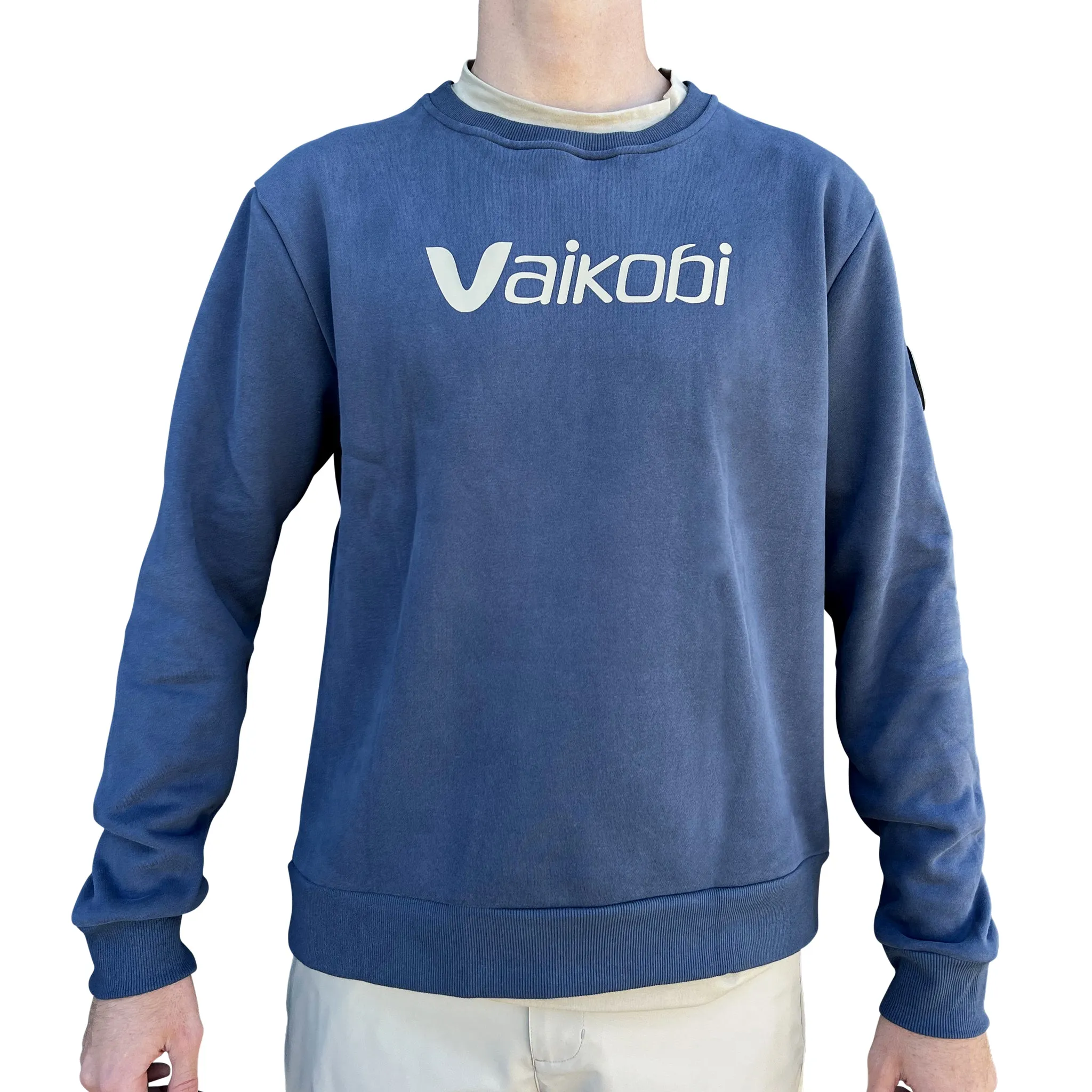 Sorrento Crew Neck Sweater - Vintage Blue