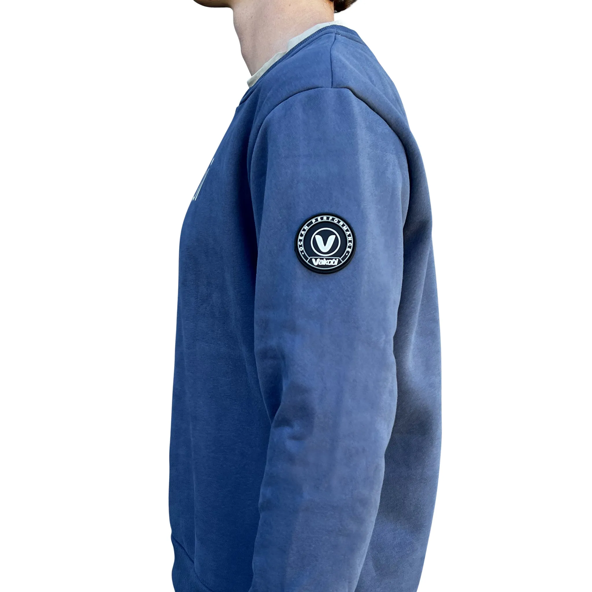 Sorrento Crew Neck Sweater - Vintage Blue