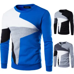 Sweaters Men New Fashion Printed Casual O-Neck Slim Cotton Knitted Mens Sweaters Pullovers Men Brand Clothing