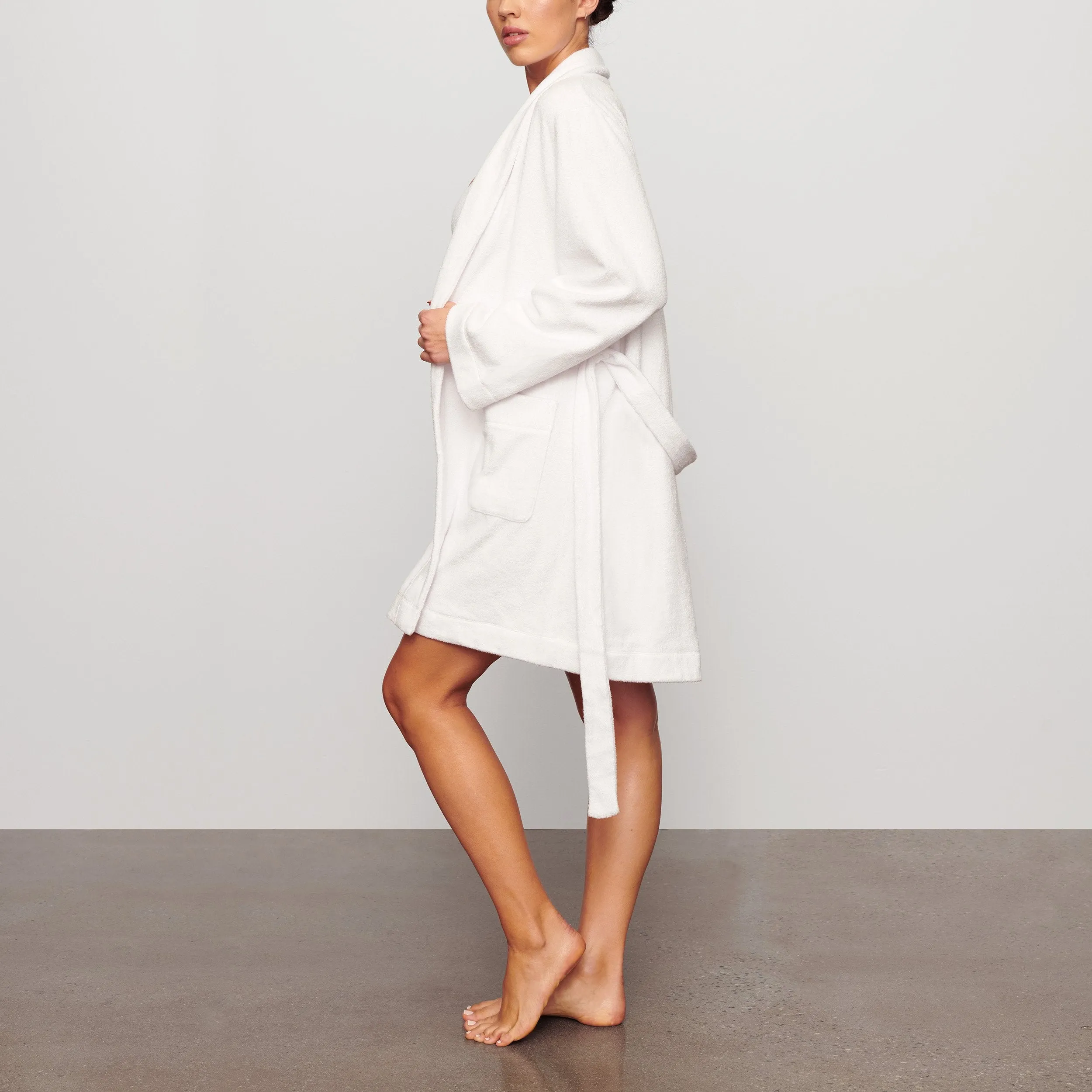 TERRY ROBE | MARBLE