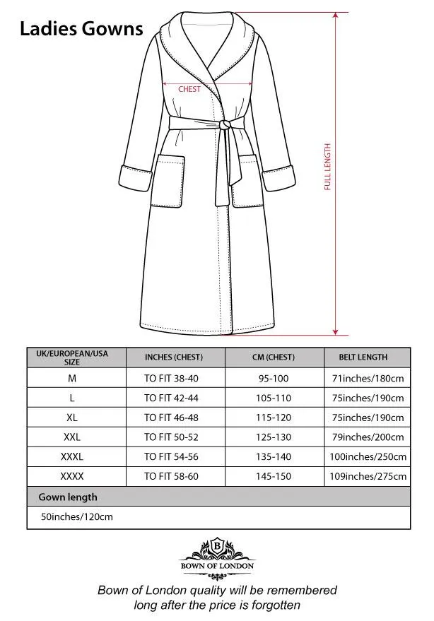 Women's Robe - Duchess Navy